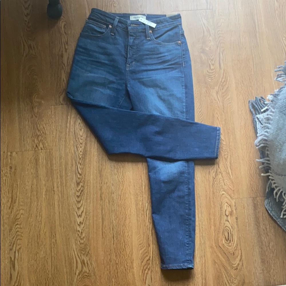 NWT Madewell 28P Curvy High Rise Skinny Jeans
